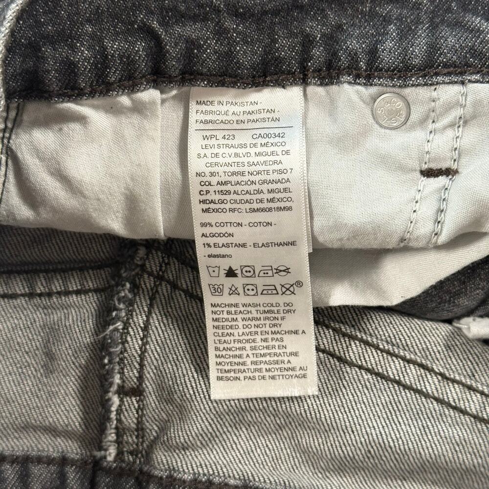 Levi's strauss signature Womens dark gray denim maxi skirt size 2 - Picture 9 of 9